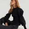 Gina Tricot Trisha Blouse Black