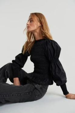 Gina Tricot Trisha Blouse Black