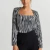 Gina Tricot Anna Blouse Aop