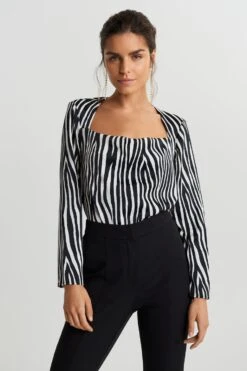 Gina Tricot Anna Blouse Aop