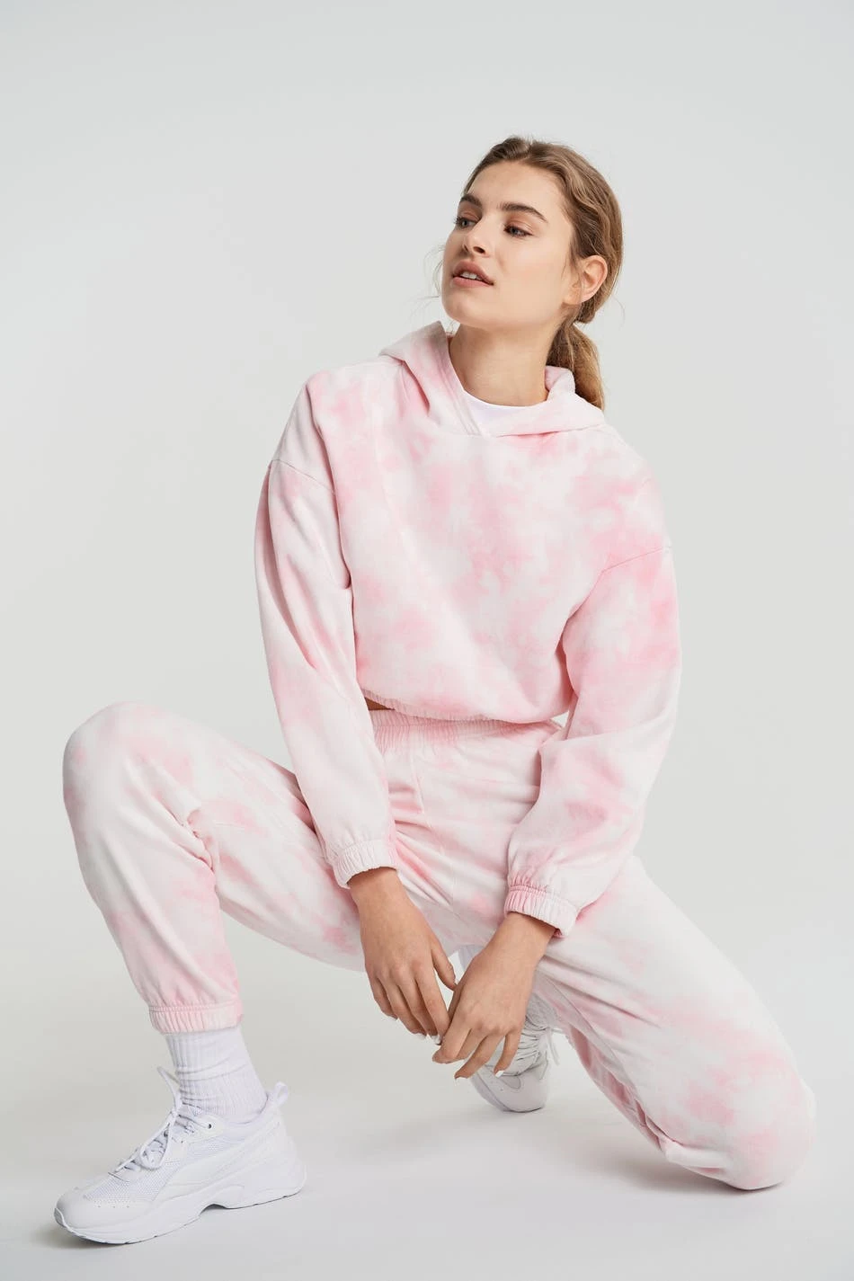 Gina Tricot Jackie Hoodie Pink Tye Die 1 Gina Tricot Jackie Hoodie Pink Tye Die