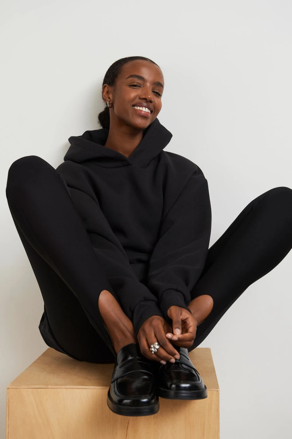 Gina Tricot Pella Hoodie Black 1 Gina Tricot Pella Hoodie Black