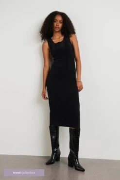 Gina Tricot Trinity Trend Dress Black