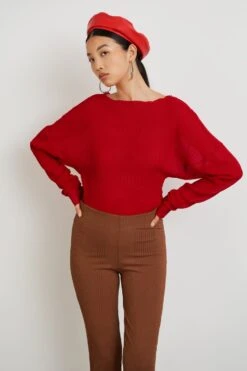 Gina Tricot Alina Blouse Fiery Red