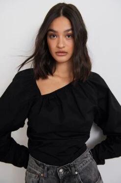 Gina Tricot Aina Blouse Black