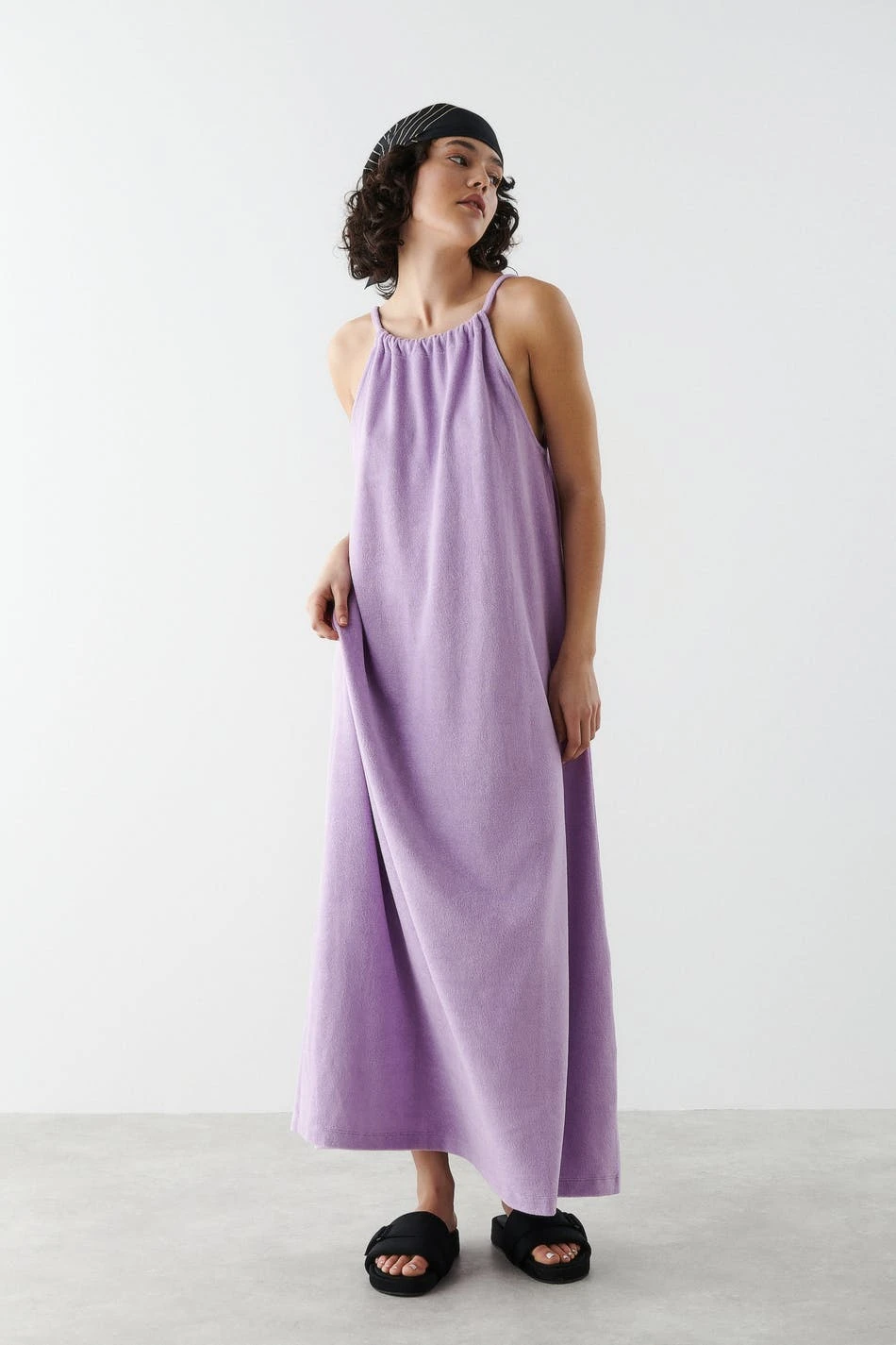 Gina Tricot Everly Towelling Dress Lavendula 2 Gina Tricot Everly Towelling Dress Lavendula - Image 2