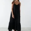Gina Tricot Vera Maxi Dress Black