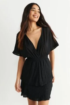 Gina Tricot Tiril Dress Black