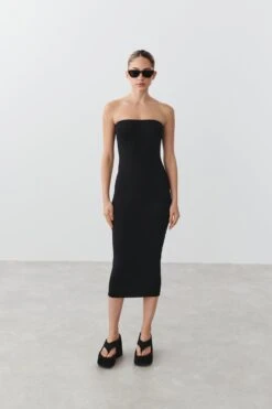 Gina Tricot Tube Dress Black