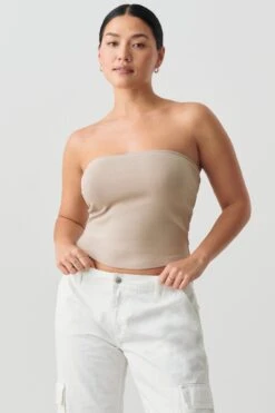 Gina Tricot Stretch Tube Top Atmosphere