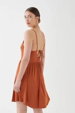 Gina Tricot Jonna Dress Bombay Brown