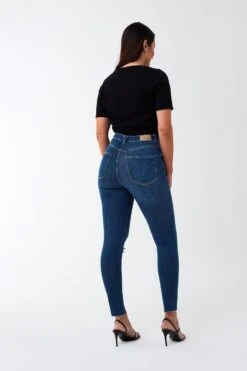 Gina Tricot Gina Curve Jeans Dk Blue Dest G