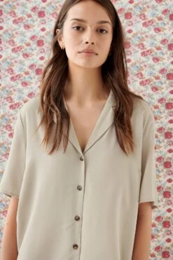 Gina Tricot Edit Blouse Soft Beige