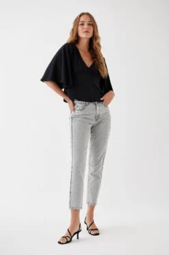 Gina Tricot Aretha Blouse Black