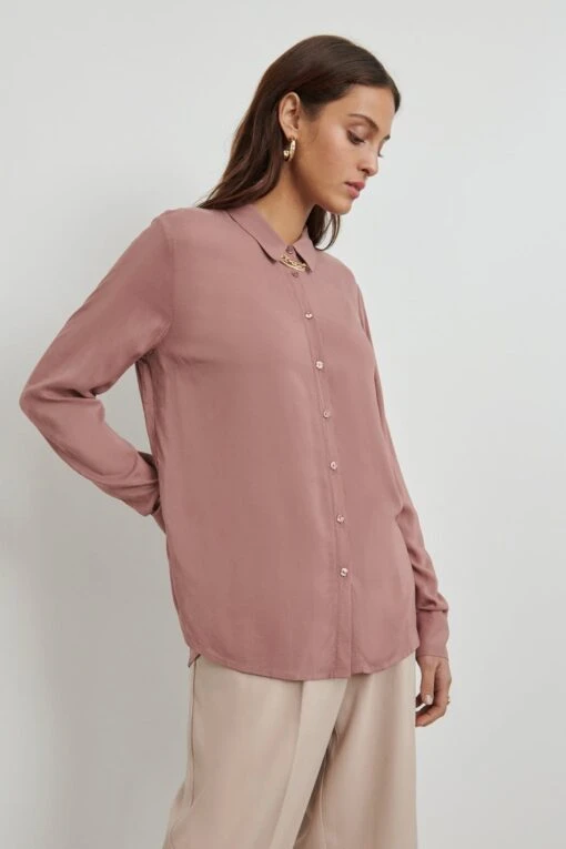 Gina Tricot Vilma Shirt Burlwood -Dress N Tops Sales Store 85668390901